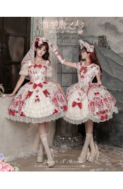 Dream Heart Of Venus Corset Vest Blouse JSK and OP(Reservation/Full Payment Without Shipping)
